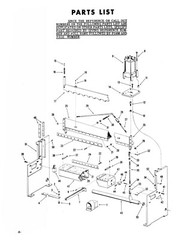 Niagara Series “A” Air Operated Shears Instructions & Parts List Manual #1841
