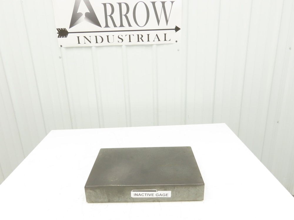 Standridge Granite Surface Inspection Plate 18 x 12 x 3″ Tool Room Out of Gauge