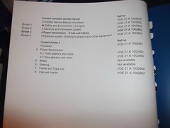 VOLVO EC160C EC180C EXCAVATOR SERVICE SHOP REPAIR MANUAL BOOK 3 OF 4