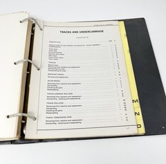 Vintage Massey Ferguson Manual MF300 Crawler Loader & Buyers Guide As Is Read