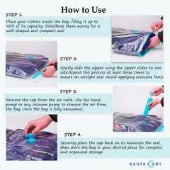 Vacuum Storage bags| Space saver Bags | Jumbo | Large | Medium | Small