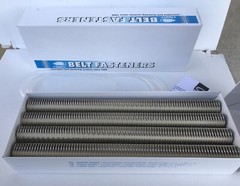 Flexco Clipper Regular (54) Series 430 Stainless Steel Carded 12″ Fasteners/Hook