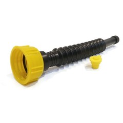 Flexible Gas Can Spout Kit with Filter & Plug for Gasoline, Diesel & Water Jugs