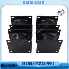 4X Vibratory Plate Compactor Rubber Isolator Shock Mount For Stanley Hydraulic
