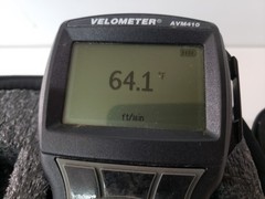TSI Alnor AVM410 Velometer Thermal Anemometer w/ Case – POWERS ON