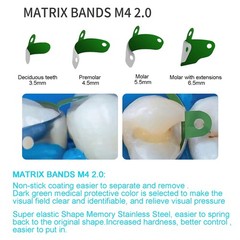 Dental Matrix Bands Ring Sectional Matrice Clamp Fit Garrison Palodent V3 System