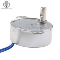 TYC-50 AC12V/110V/220V Synchronous Motor 2.5/3/5/6RPM 4W 50/60Hz For Microwave