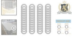 Durable 48-Count M10×16mm Shim Washer Set – Ideal for Automotive and Electronics
