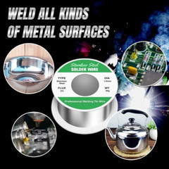 Aluminum Stainless Steel Lighter Solder Wire Soldering Wire Tool Lead Free