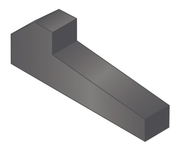 Gib Head Key 1/4 x 3-1/2 PL (3 Pieces)