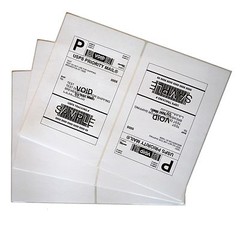 200 Shipping Labels Blank Self Stick Paper for printing USPS UPS eBay Postage
