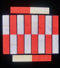10 Reflective Oralite DOT Tape Strips 2″x12″ V92 Conspicuity DOT-C2 Reflexite