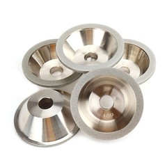 4″ Diamond Grinding Wheel Cup Carbide Metal Cutter Grinder 100-400 Grit Tool US
