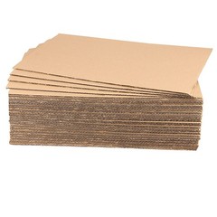 50 PCS 11×17 Inch Corrugated Cardboard Sheets 1/8 Thick Chipboard Insert Pads