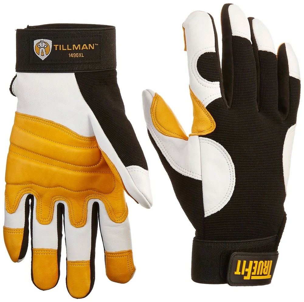 Tillman 1490 2X Ultra True Fit Premium Top Grain Goatskin Work Gloves NEW