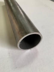 2.5″ OD x 3/16″ Wall DOM Seamless Round Tube x 9″ Long, Mild Steel Tubing