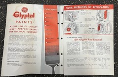 General Electric 1961 Glyptal Paint 7496 Machine Grey Full With Brochure