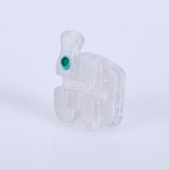 AZDENT Dental Orthodontic Ceramic Brackes Braces Roth/MBT .022 Hooks 345