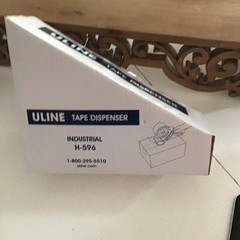 Uline 3″ Industrial Side Loader Taper Dispenser Packing Tape Gun- H-596