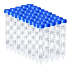 10000pc Conicial Centrifuge Tubes 15mL Clear Plastic Test Tube DN/RNase Free LAB