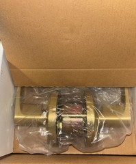 Hager 3510 2-3/8” ASA Grade 2 PASSAGE Lock SATIN BRASS
