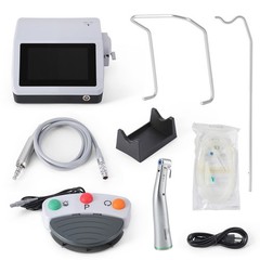 AZDENT Dental Surgical Implant Motor System Touch Screen 20:1 LED Contra Angle