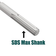 Grixlen 1 In X 31.5 In 25 X 800Mm Sds Max Rotary Hammer Drill Bit Concrete