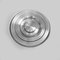 Used Commercial Sink Stainless Steel Sink Single Bowl Kitchen Sink w/ Faucet