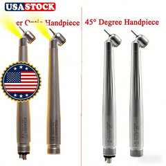 NSK Style Dental Surgical 45° Degree /LED High Speed Handpiece Turbine 2/4Holes