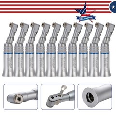 1/5/10Pcs Dental Low Speed Contra Angle Handpiece Latch Bur Fit E-type Motors