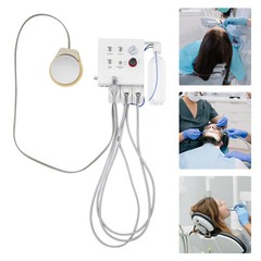4 Holes Dental Portable Delivery Turbine Unit 3-way Syringe Wall Mounted Turbine