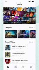 Internet Mobile Website for iOS & Android – Live TV & Radio Hosting Included