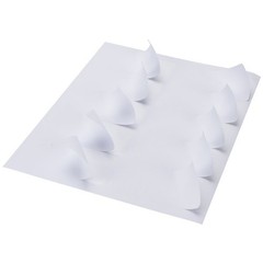 1000 2″x 4″ Address Labels White Self Adhesive Sticker Labels 10 Up 100 Sheets