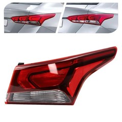 2017-2019 Hyundai Accent Rear Tail Light Assembly Left+Right Halogen Clear Lens