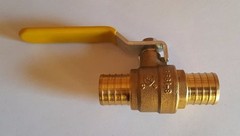 100 Pieces 1 Inch Pex Ball Valve, 1″ Pex Ball Valve, Lead Free Brass, Full Port