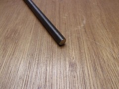 1/2-13 X 12″ Fully Threaded All Thread Rod Low Carbon Plain Steel Right Hand USA