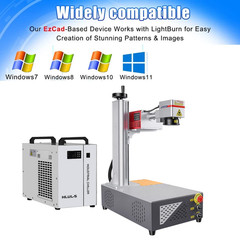 5W 355NM UV Laser Marking Engraver Machine For Glass Metal Wood Acrylic