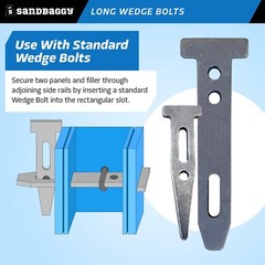 Sandbaggy Long Wedge Bolts For Concrete Forms – Standard Steel/Plywood Forms
