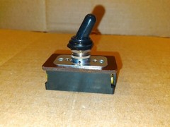 Oztec Concrete Vibrator Electric On & Off Power Switch 177A1 + Rubber Boot 34A1