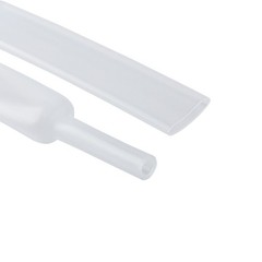 8ft Clear 3:1 Ratio Heat Shrink Tube Dual Wall Adhesive Glue Lined, Φ1/2″ 12.7mm