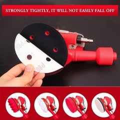 RYCUBRE 5 Inch Air Sander with vacuum – 13000RPM Pneumatic da Sander for auto bo