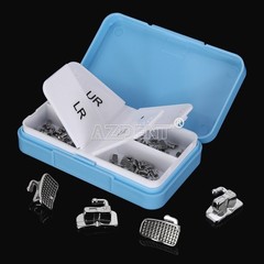 AZDENT 20Sets Dental Orthodontic Buccal Tube 1st 2nd Molar Tube Roth MBT 022