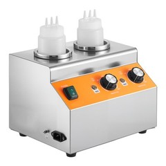 0.8×2 L Electric Bottle Warmer with Bottle Commercial Hot Fudge Warmer 86-185℉