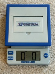 USPS United States Vintage Postal Service 10LB Digital Table Top Scale Tested