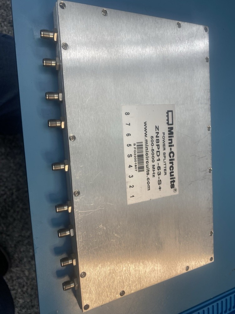 mini circuits power splitter ZN8PD1-53-S+ 500-5000 MHz