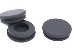 1 1/8″ Hole Size Solid Rubber Grommet without Center Hole, Fits 1/8″ Materials