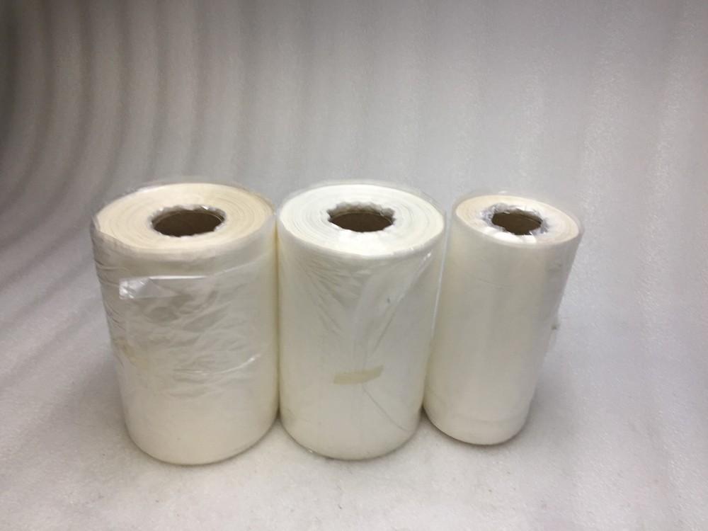Lot of 3 Used Unbranded 8″x 4″ Inflatable Air Pillow Cushion Bubble Film Rolls