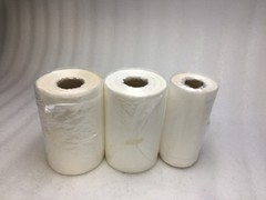 Lot of 3 Used Unbranded 8″x 4″ Inflatable Air Pillow Cushion Bubble Film Rolls