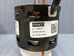 INTERLINK 2531194 FASCO REFRIGERATION FAN MOTOR 115V 1/20 HP 1300/1550 RPM