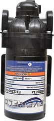 Everflo EF2200-QA-BOX 2.2GPM 12V Diaphragm Pump-Quick Attach Port, Black